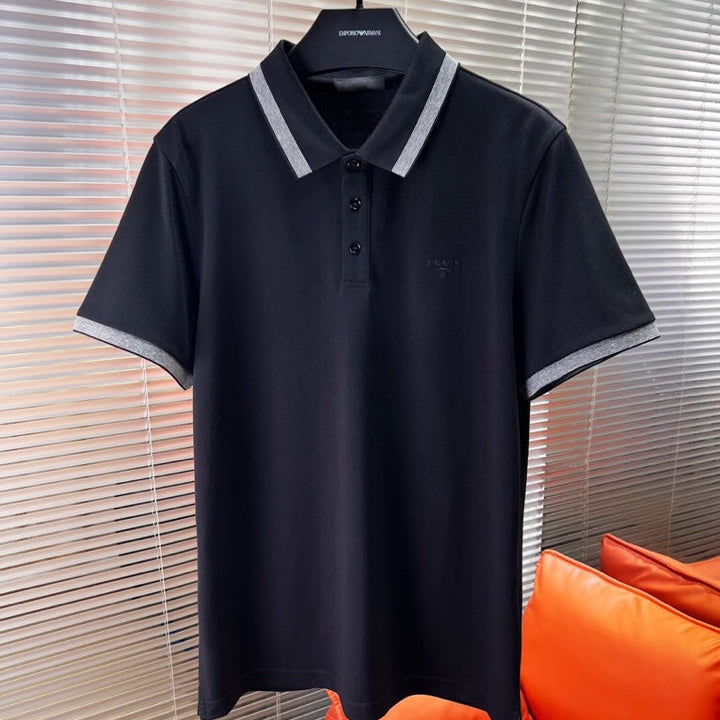 PRA 2026 Men's Short-Sleeve Polo T-Shirt Soft Fabric 857746