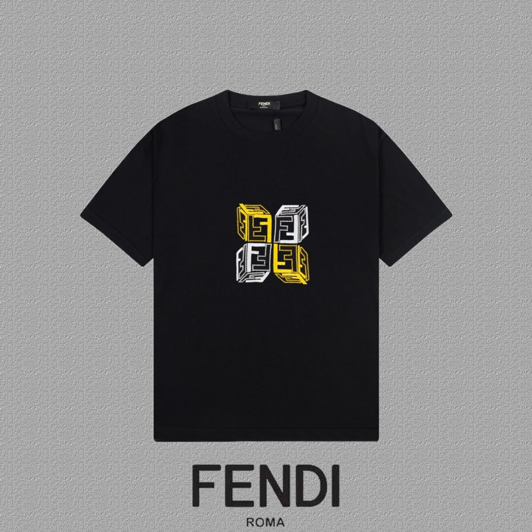 Fendi 2026 Men's Short-Sleeve T-Shirt Cotton 805967
