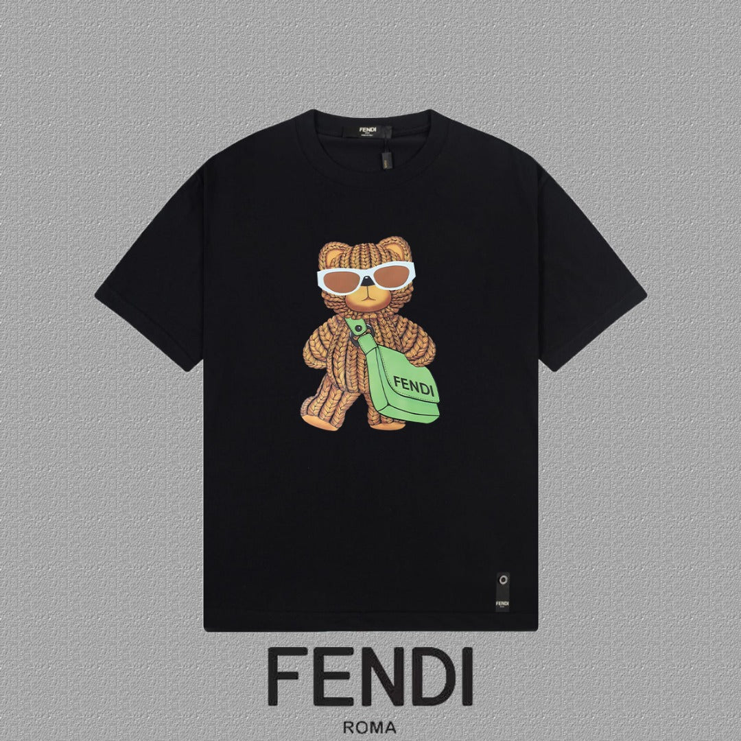 Fendi 2026 Men's Short-Sleeve T-Shirt Cotton 806038