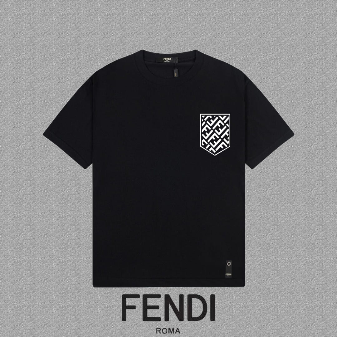 Fendi 2026 Men's Short-Sleeve T-Shirt Cotton 806043