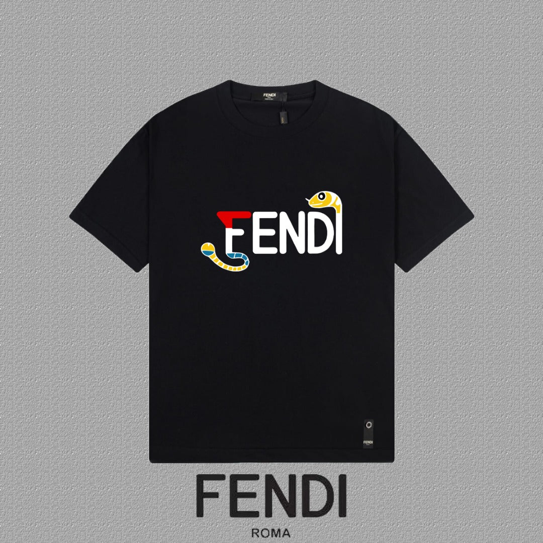 Fendi 2026 Men's Short-Sleeve T-Shirt Cotton 806081