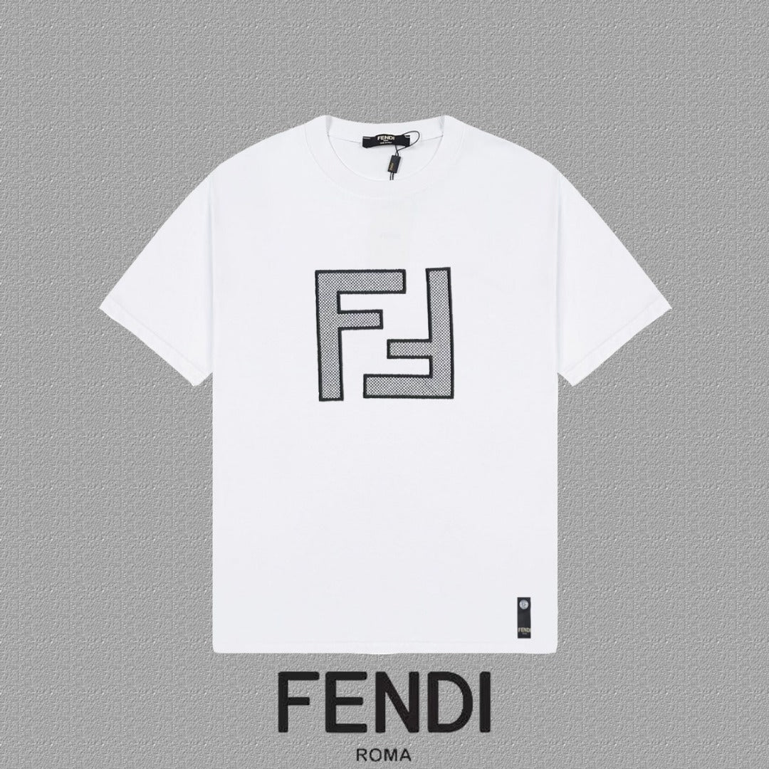 Fendi 2026 Men's Short-Sleeve T-Shirt Cotton 805948