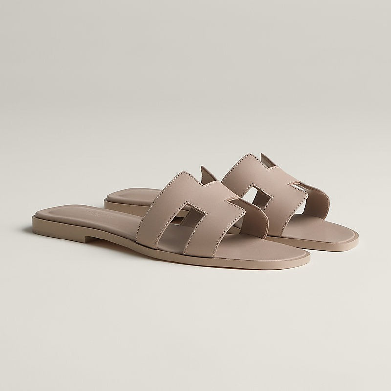 0ran Sandal Calfskin With Iconic "H" Cut-out
