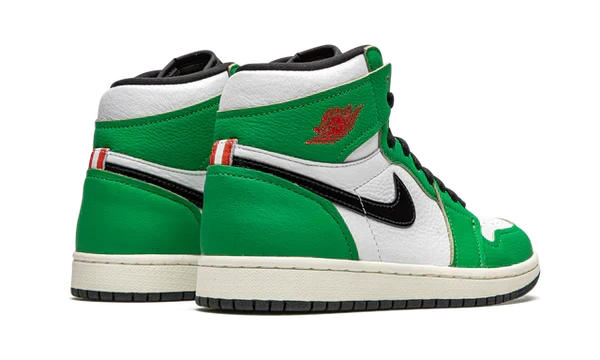 Nike Air Jordan 1 Green White Black Cowhide