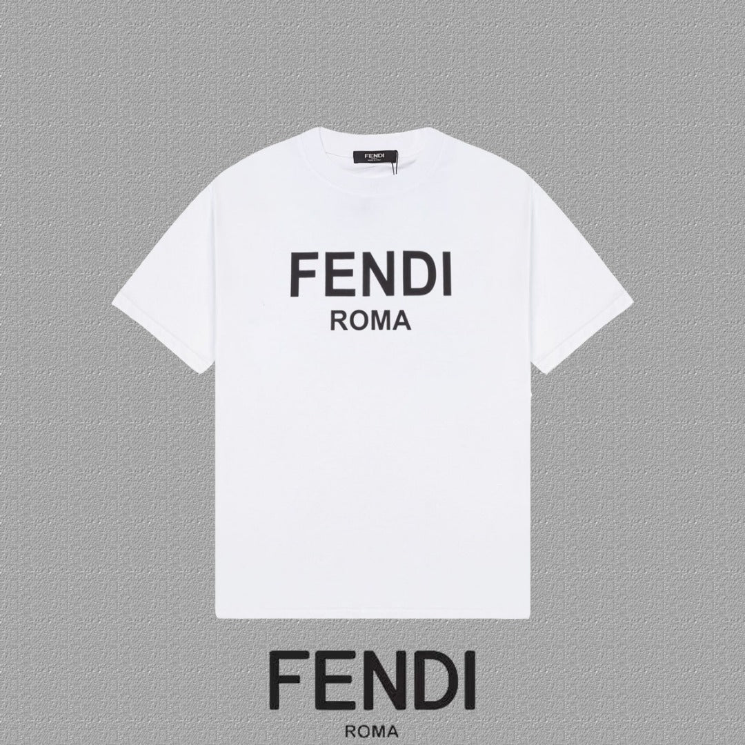 Fendi 2026 Men's Short-Sleeve T-Shirt Cotton 806036
