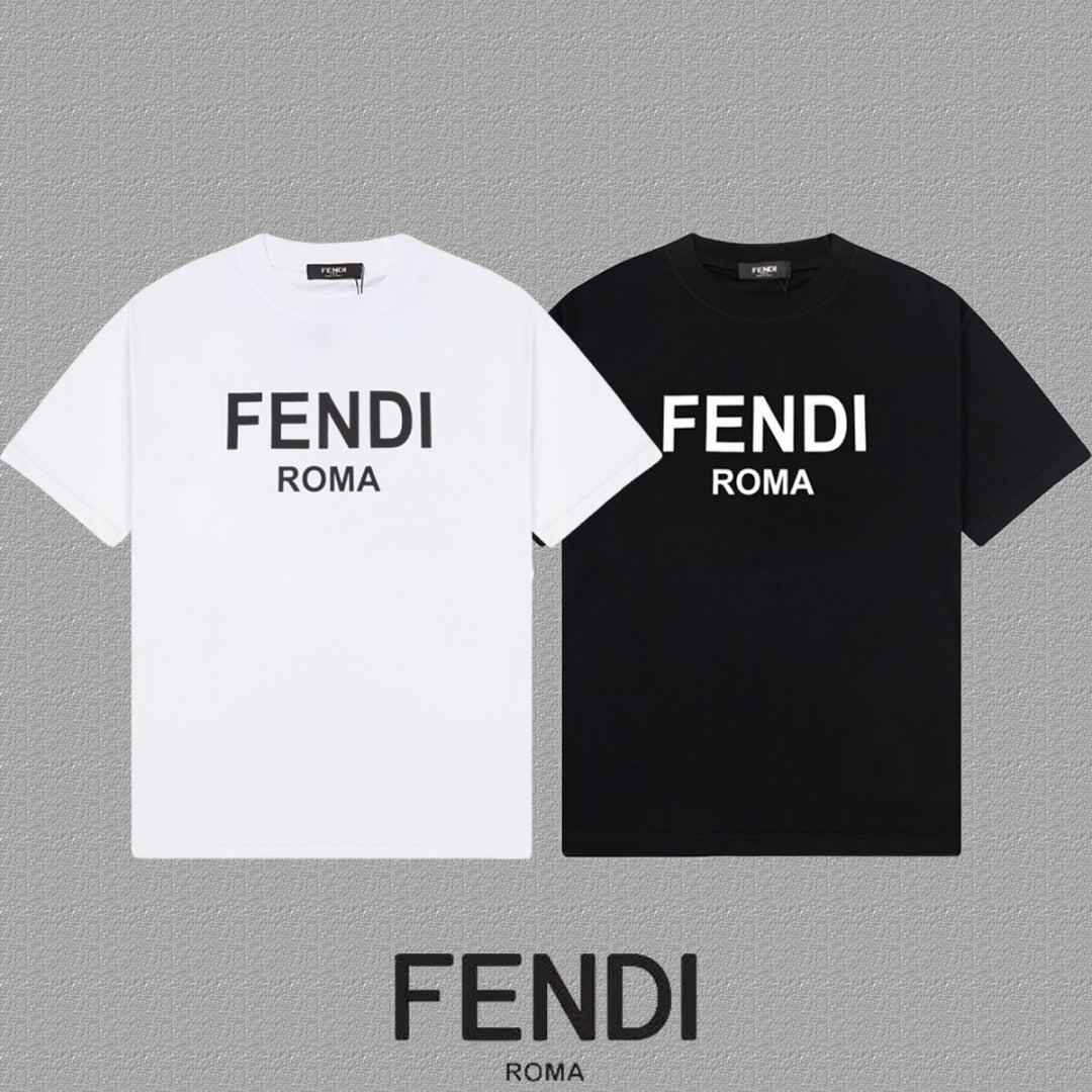 Fendi 2026 Men's Short-Sleeve T-Shirt Cotton 806036