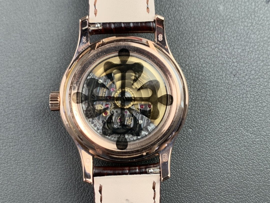PATEK ANNUAL CALENDAR ROSE GOLD BLACK DIAL