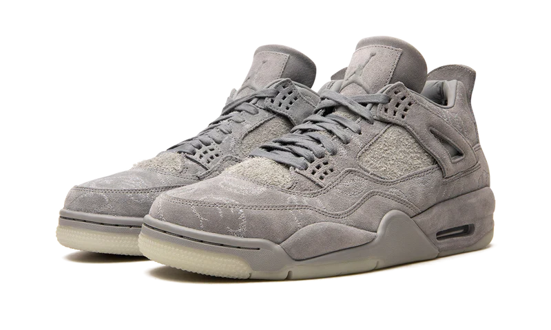 Nike Air Jordan 4 Retro Kaws Cool Grey Suede